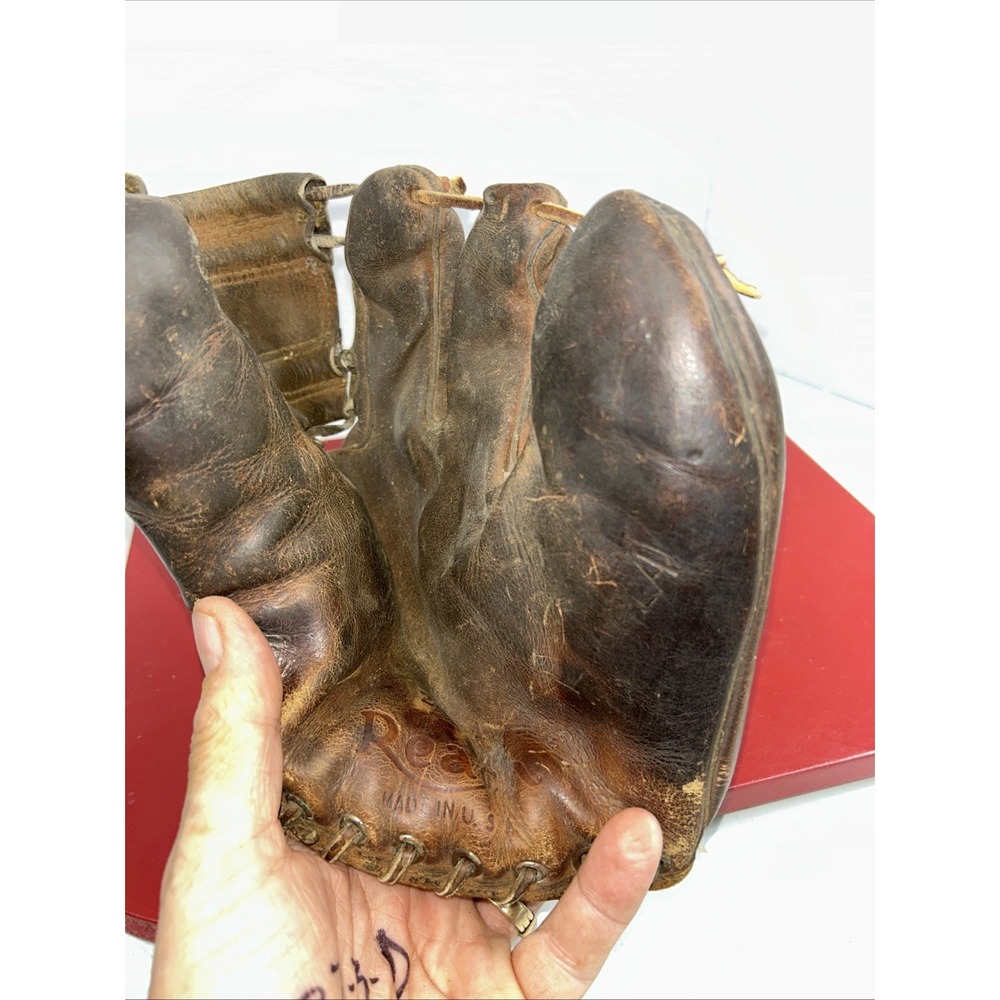 VTG 1950's RHT Geo. A  Reach 2231 Baseball Fielder's‎ Mitt 11.5"
